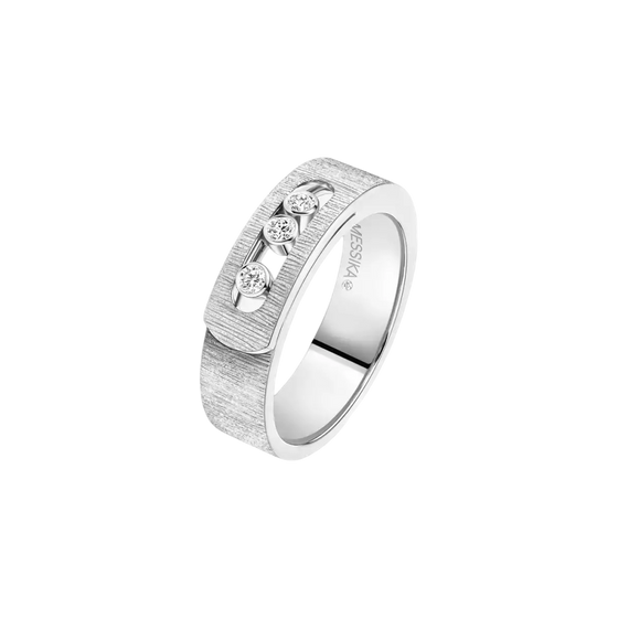 Move Noa Ciselé White Gold Diamond Ring