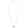 Necklace, Amazonite, Yellow Gold