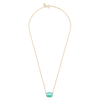 Necklace, Amazonite, Yellow Gold