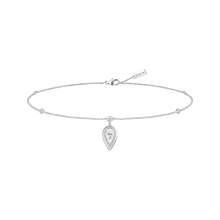  Bracelet de cheville Fiery Bracelet Diamant Or Blanc
