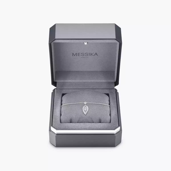 Bracelet de cheville Fiery Bracelet Diamant Or Blanc