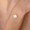 Bracelet, Mother Of Pearl, Diamonds, White Gold
