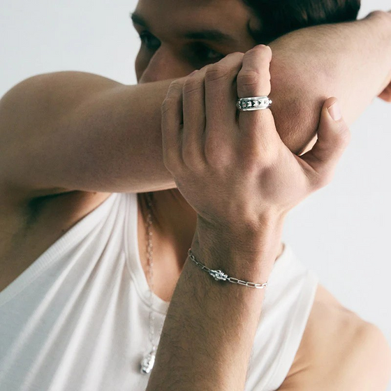 Bracelet Rockaway Spinner Argent