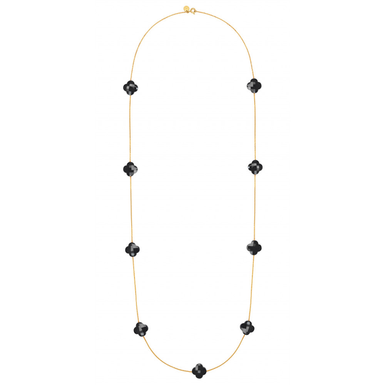 Sautoir, Onyx, Or Jaune