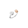 Silver & Rose Gold Pepita Ring