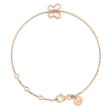 Bracelet, Nacre Rose, Or Rose