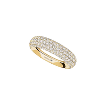  Divine Enigma Yellow Gold Diamond Ring