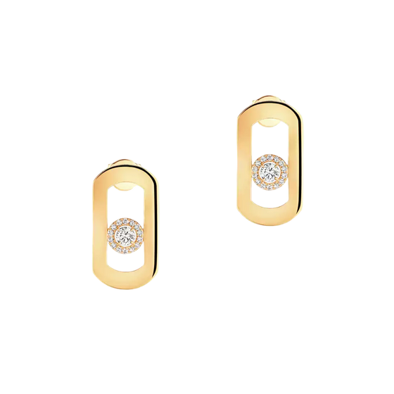 Boucles d'oreilles So Move Boucles d'oreilles Diamant Or Jaune