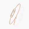 Baby Move Pavé Pink Gold Diamond Bracelet