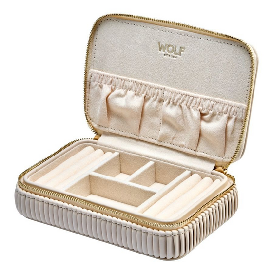 Bella Zip Case - Bone