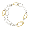 Silver & Gold Plated Silver Essentials Bracelet