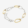 Silver & Gold Plated Silver Essentials Bracelet