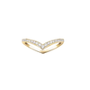 Fiery wedding band