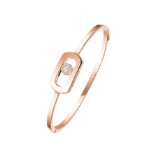  So Move Bangle Pink Gold Diamond Bracelet