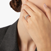 Bague Bollicine Or Rose & Argent