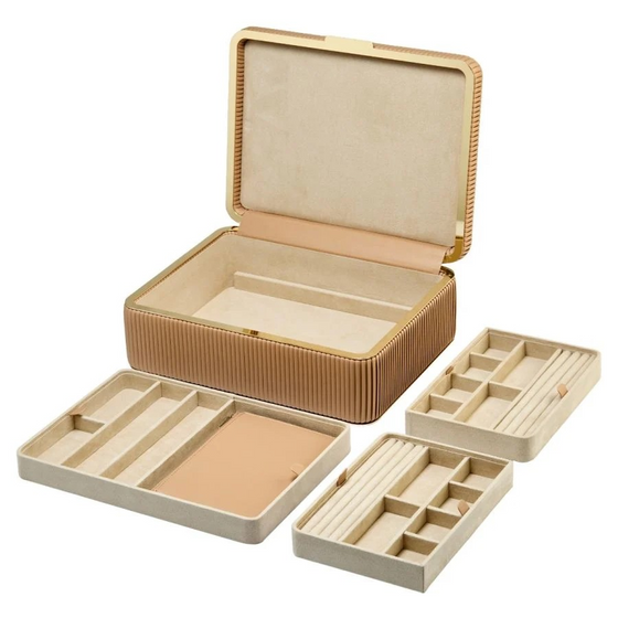 Bella Large Jewellery Box - Moka