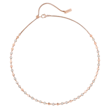  D-Vibes SM Pink Gold Diamond Necklace