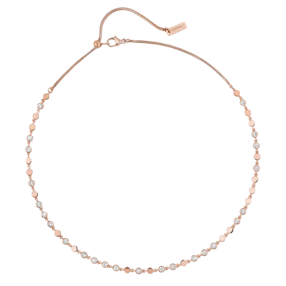 Collier D-Vibes PM Collier Diamant Or Rose