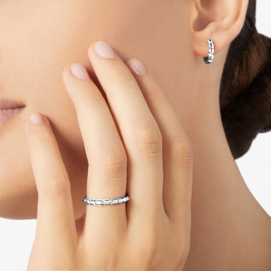 Bague Granelli Argent