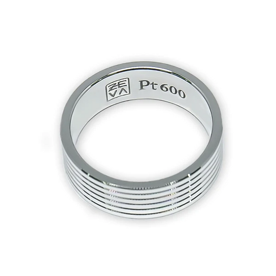 Platinium ring - size 62