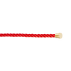 CÂBLE ROUGE POUR BOUCLE MOYENNE EN OR JAUNE