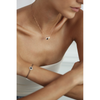 Necklace, Onyx, Mother Of Pearl, Diamonds, Rose Gold