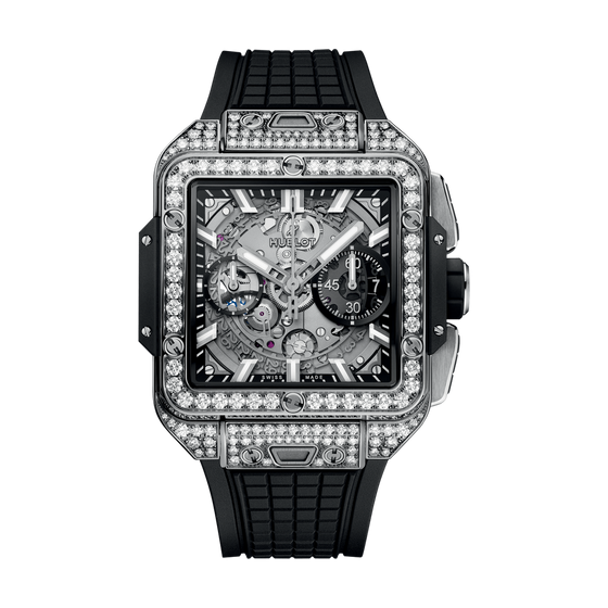 Big Bang Unico Titanium Pavé