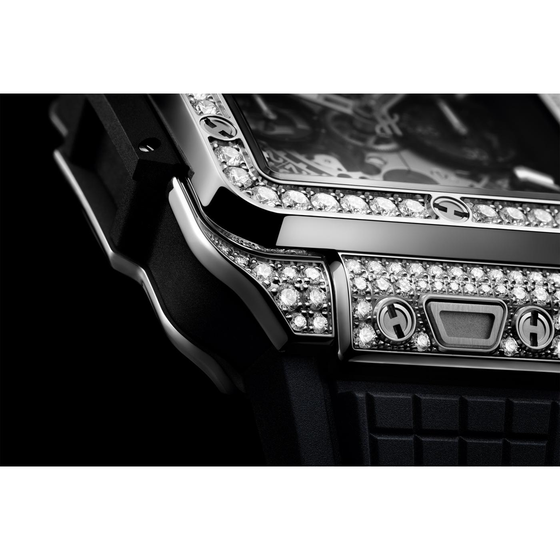 Big Bang Unico Titanium Pavé