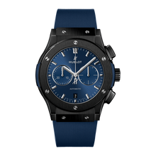  Classic Fusion Ceramic Blue Chronograph