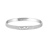 Move Noa SM Pavé Bangle White Gold Diamond Bracelet