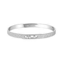  Move Noa SM Pavé Bangle White Gold Diamond Bracelet