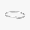 Move Noa SM Pavé Bangle White Gold Diamond Bracelet