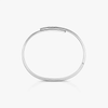 Move Noa pavé bracelet, small model Move Noa Diamond Bangle Bracelet in White Gold