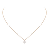 Joy 0.25ct Pink Gold Diamond Necklace