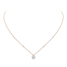  Joy 0.25ct Pink Gold Diamond Necklace