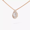 Joy 0.25ct Pink Gold Diamond Necklace