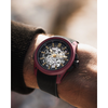 Wild ONE Skeleton 42mm Burgundy