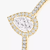 Joy pear-cut solitaire ring, small model
