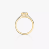 Joy pear-cut solitaire ring, small model