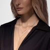 My Twin two-row necklace, large model