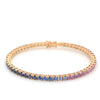 Rainbow Tennis Bracelet