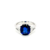 Sapphire & Diamonds Ring