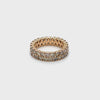 Bague Diamants Champagne