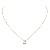 Move Romane Pendant Yellow Gold Diamond Necklace