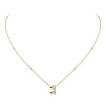  Move Romane Pendant Yellow Gold Diamond Necklace