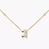 Move Romane Pendant Yellow Gold Diamond Necklace
