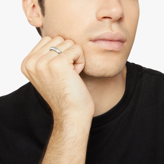 Bague Irrégulière Argent