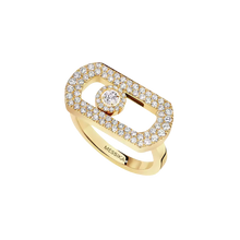  Bague pavée So Move Bague Diamant Or Jaune