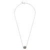 Collier, Labradorite, Or Blanc