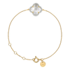 Bracelet, Mother Of Pearl, Diamonds, Yellow Gold